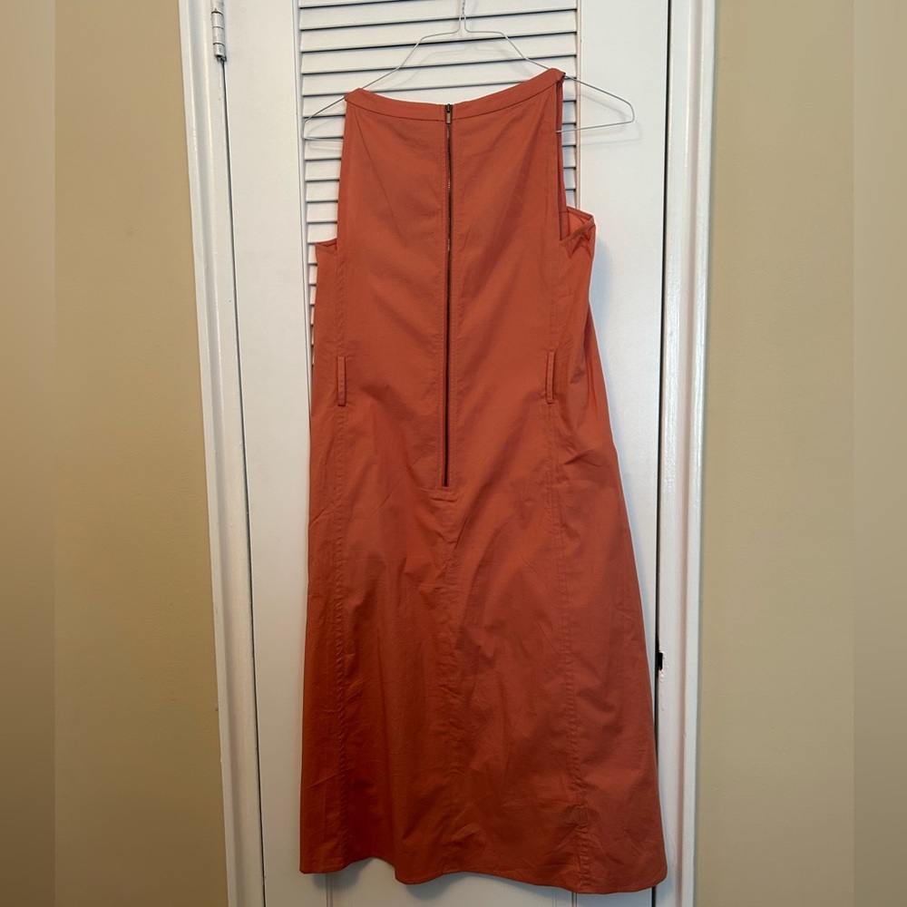 Ann Taylor Flared A Line Bateau Midi Dress Size 2 - Picture 7 of 9